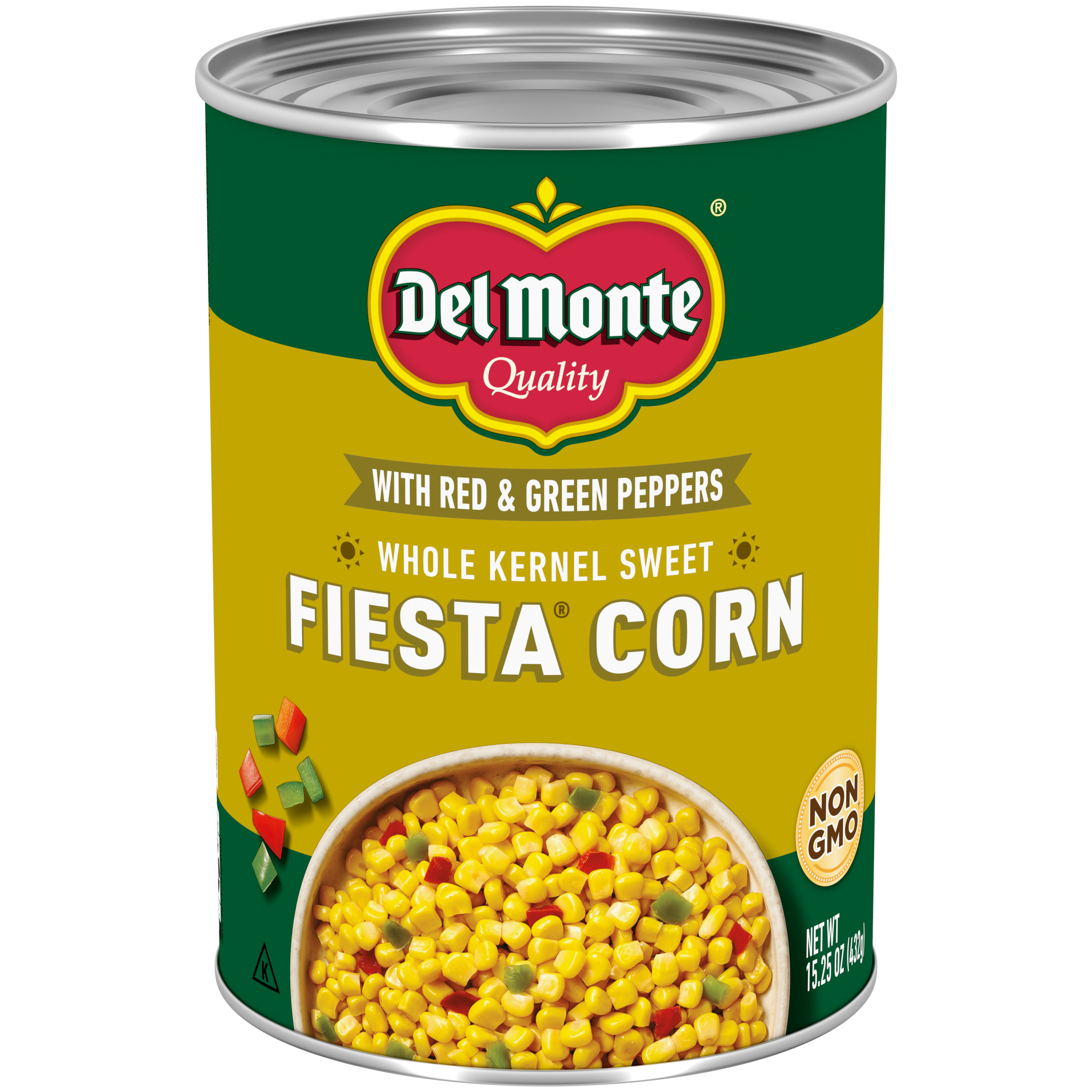 Golden Sweet Whole Kernel Corn No Salt Added | Del Monte®